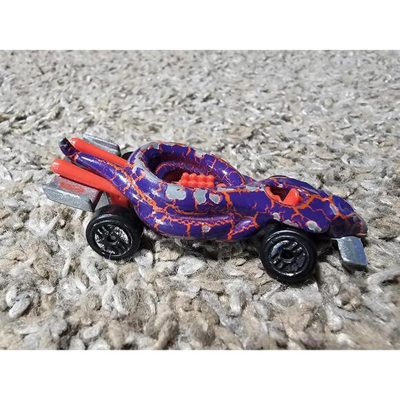 Hot Wheels Other - Mattel Hot Wheels Cobra Snake Car 1985 Bent Wheels
